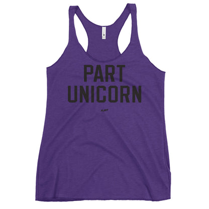 Part Unicorn Women's Racerback Tank