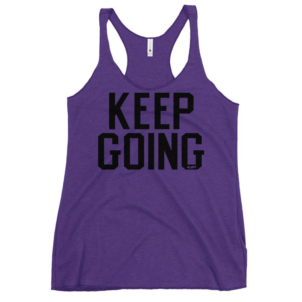 Keep Going Women's Racerback Tank