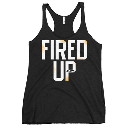 Fired Up Women's Racerback Tank