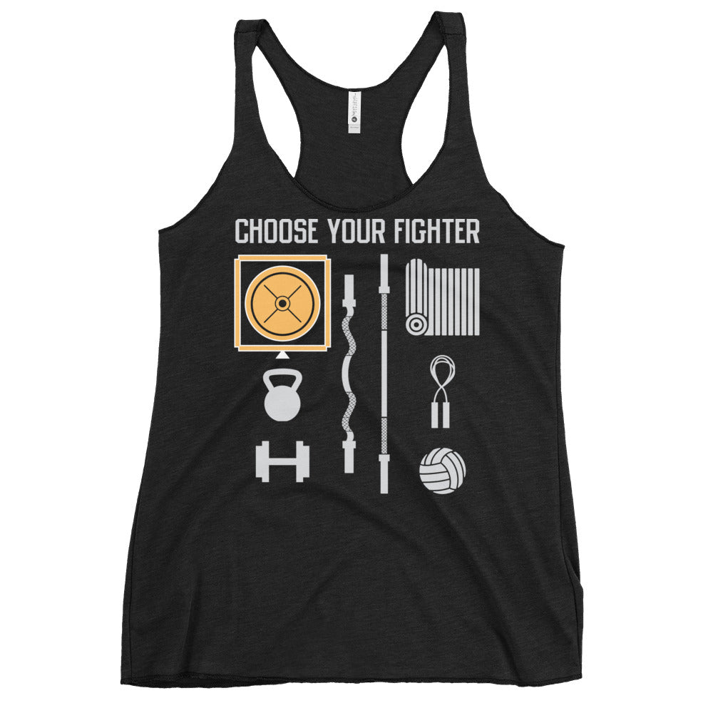 Choose Your Fighter Women's Racerback Tank