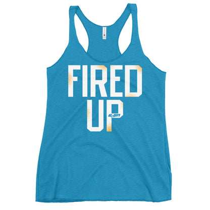 Fired Up Women's Racerback Tank