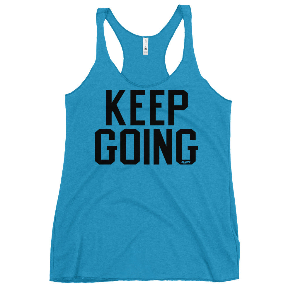 Keep Going Women's Racerback Tank